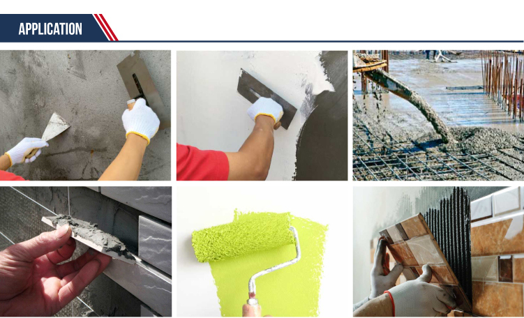 Lechadas adhesivas para aditivos de grado de construcci&oacute;n de losetas cer&aacute;micas HPMC