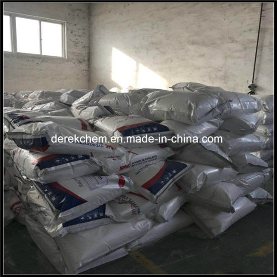 Sustancia química del grado de construcción del éter HPMC Mhpc del aditivo de capa a base de cemento