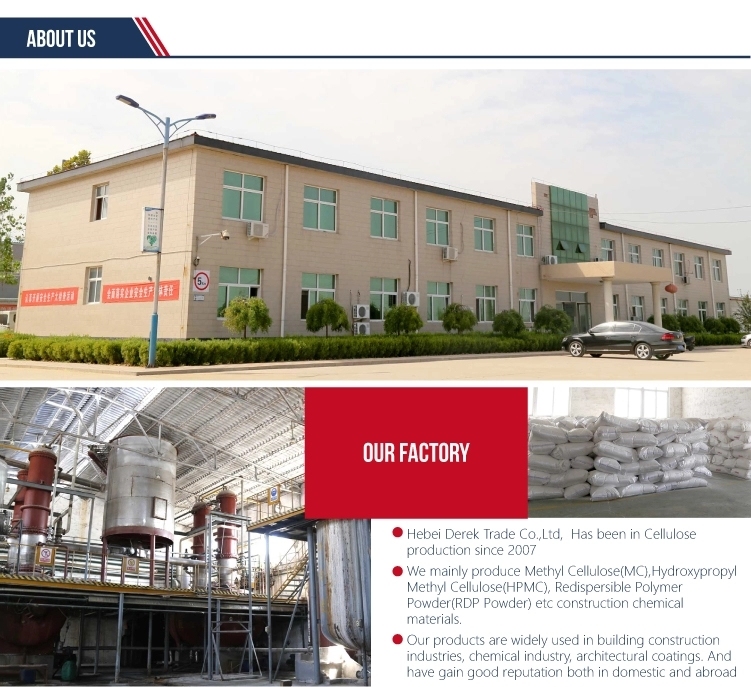 Reci&eacute;n aditivos de construcci&oacute;n Mortero a base de cemento Grado industrial HPMC